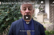 Annulation du Frat 2020 – Mgr Marsset